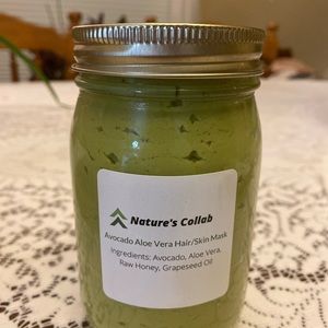 Nature’s Collab homemade all natural hair and skin mask